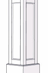 Elite Newel Post Box Capital