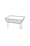 Elite Deluxe Flat Top Newel Post Capital