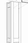 PVC Shaker Newel Post