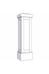 PVC Shaker Newel Post