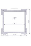 PVC Shaker Newel Post
