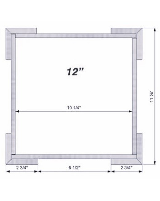 PVC Shaker Newel Post
