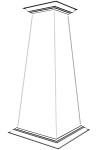 10/16 Tapered PVC Column Wrap