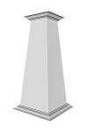 10/20 Tapered PVC Column Wrap
