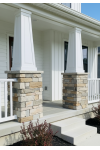 12/20 RAISED Panel Tapered PVC Column Wrap