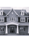 12/20 RAISED Panel Tapered PVC Column Wrap