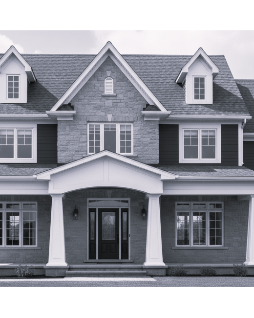 12/20 RAISED Panel Tapered PVC Column Wrap