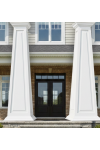 12/20 RAISED Panel Tapered PVC Column Wrap