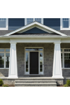 12/20 RAISED Panel Tapered PVC Column Wrap