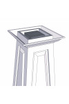 8/12 RAISED Panel Tapered PVC Column Wrap