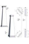 10/20 Tapered PVC Column Wrap
