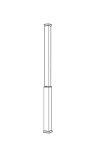 Tall Telescopic Porch Column Cover for 4" Post