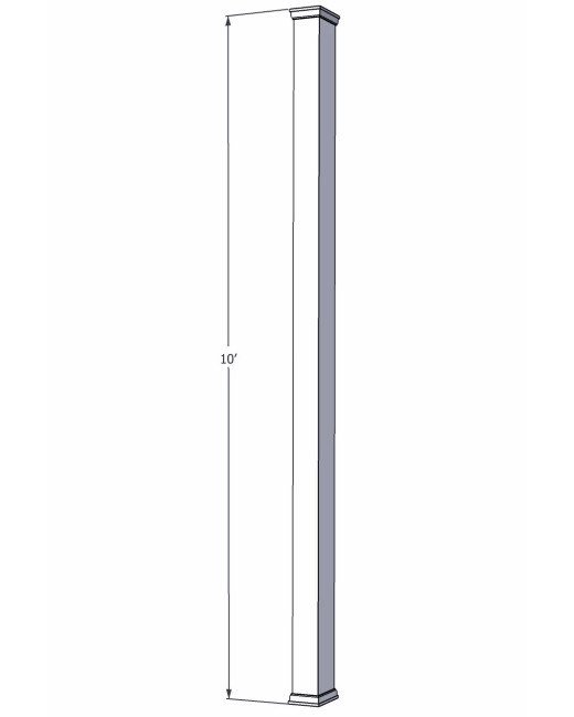 PVC Post Cover for 4" Post