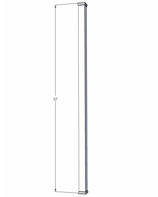 PVC Post Cover for 4" Post
