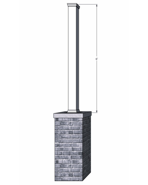 PVC Post Cover for 4" Post