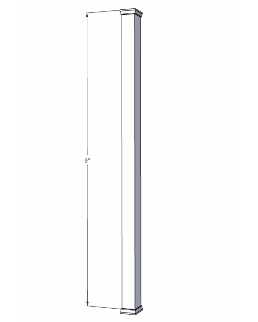 PVC Post Cover for 4" Post