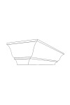 PVC Crown Moulding 4"