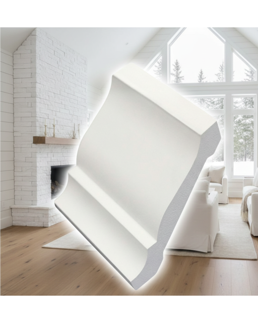 PVC Crown Moulding 4"