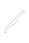 PVC Crown Moulding 4"
