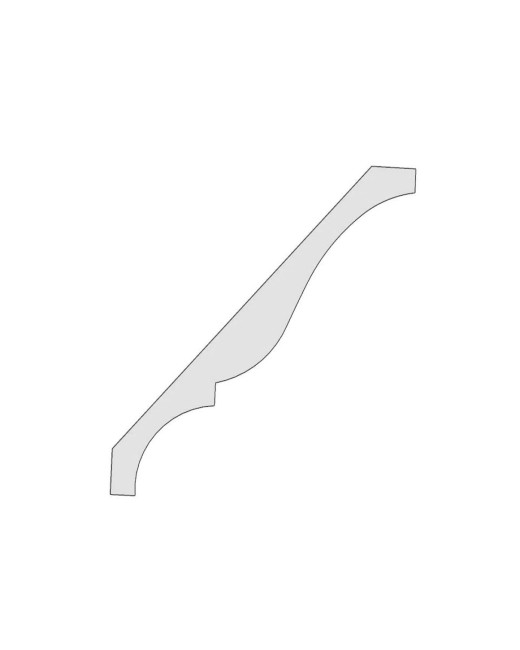 PVC Crown Moulding 4"