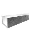 Faux Farmhouse Ceiling Beam (U-Shaped)