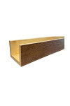 Faux Farmhouse Ceiling Beam (U-Shaped)