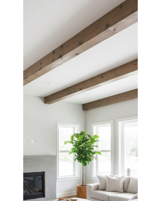 Faux Farmhouse Ceiling Beam (U-Shaped)