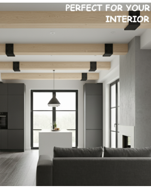 Faux Farmhouse Ceiling Beam (U-Shaped)