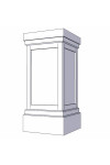 18" PVC Pedestal