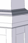 Craftsman Shaker Combination Column