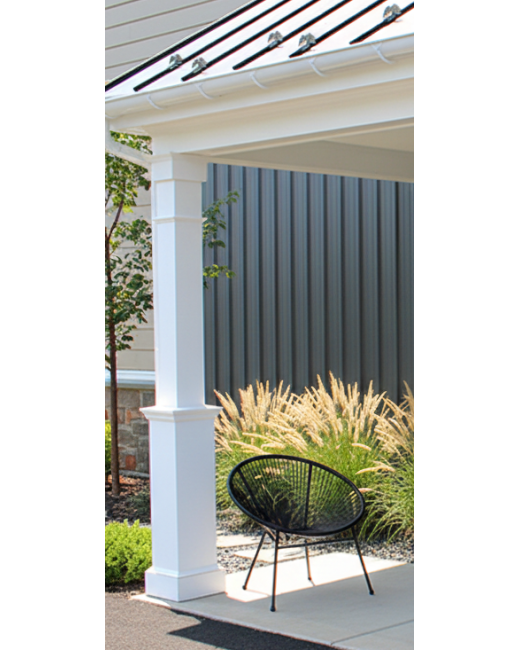 Pedestal Column Wrap Shaker Panel