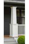 14" Shaker Panel PVC Pedestal