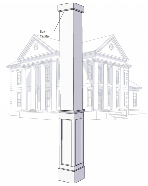 18" PVC Pedestal