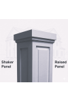 18" PVC Pedestal
