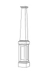 Craftsman Shaker Combination Column