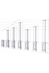 Pedestal Column Wrap Raised Panel