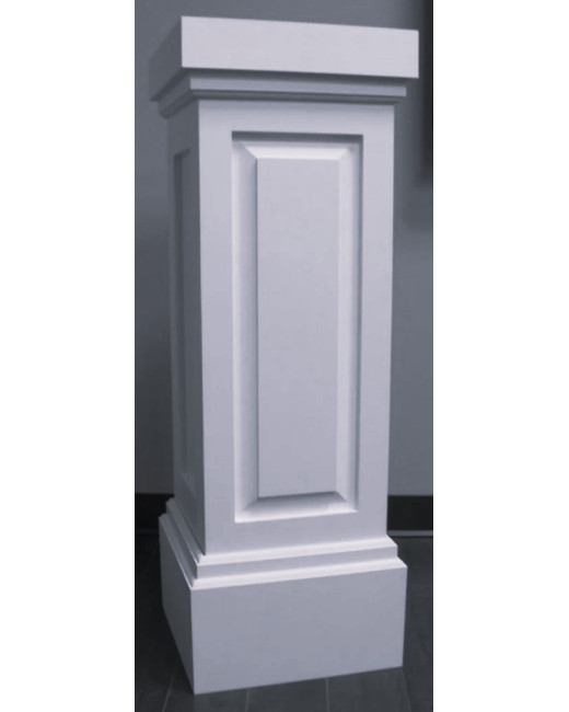Pedestal Column Wrap Raised Panel