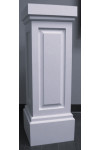 Pedestal Column Wrap Tall Raised Panel Pedestal