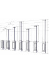Pedestal Column Wrap Tall Raised Panel Pedestal