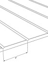 V-Grooved PVC Sheet 1/2" Thick