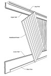 MDF Beadboard Wainscoting Kit