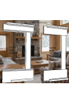 MDF RAISED Panel Wainscoting Kit