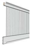 MDF Beadboard Wainscoting Kit