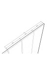 MDF Shiplap V-Grooved Wainscoting Kit