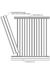 Vinyl Beadboard Wainscoting Kit