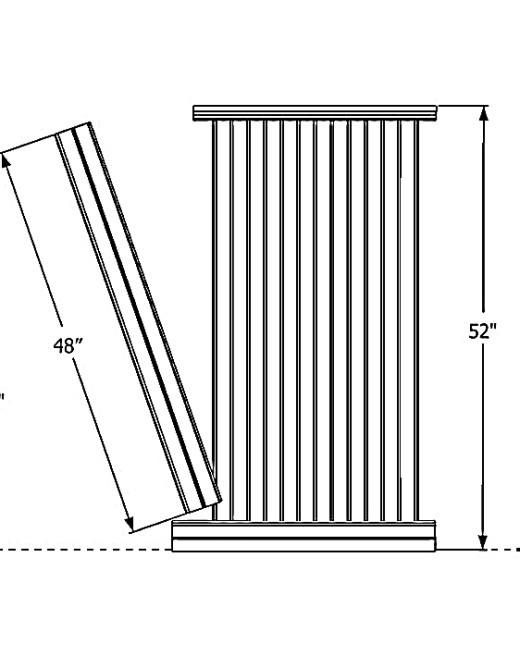 Vinyl Beadboard Wainscoting Kit